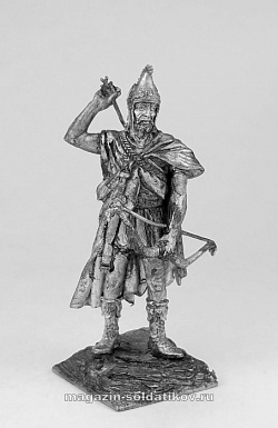 Миниатюра из олова Фригийский лучник (450 г. до н.э.), 54 мм, Россия