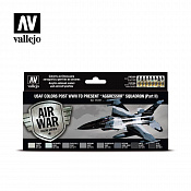Набор Model Air Цвета ВВС США эскадрилья «Агрессор» (8цв.) Vallejo - фото
