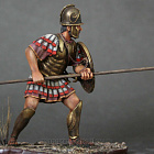 Сборная фигура из металла Liby-phoenician infantryman, 54 мм, Alive history miniatures
