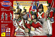 Сборные фигуры из пластика Британская Фланговая рота Пиренейская война BOX Victrix - фото