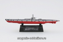 Масштабная модель в сборе и окраске Подводная лодка U-9B 1941 г. 1:700 Easy Model