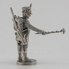 Сборная миниатюра из смолы Артиллерист с пальником, Франция, 28 мм, Аванпост