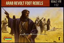 Солдатики из пластика Arab Revolt Arab Infantry (1/72) Strelets