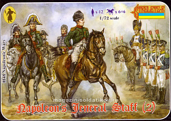 Солдатики из пластика Napoleon's General Staff 2 (re-issue) (1/72) Strelets