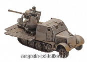 Сборная модель из пластика SdKfz 7/2 Armoured (3.7cm) (15мм) Flames of War - фото