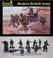 Солдатики из пластика Современная британская армия (1/72) Caesar Miniatures - фото