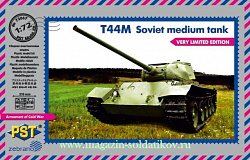 Сборная модель из пластика Средний танк Т-44М, 1:72, PST