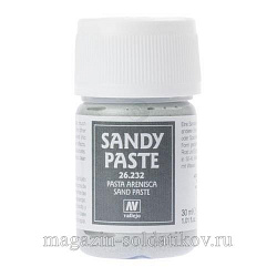 SANDY PASTE 30ml (Для текстурирования - песочная мастика) Vallejo