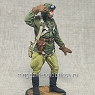 Миниатюра из металла Летчик ас-истребитель, 1944 г., 54 мм (575-048) (575-048)