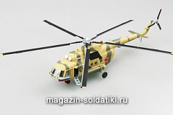 Масштабная модель в сборе и окраске Вертолёт Ми-17 №55, Буденновск 1:72 Easy Model