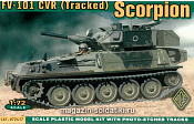 Сборная модель из пластика FV101 CVR(T) Scorpion Британский танк АСЕ (1/72) - фото
