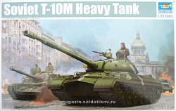Сборная модель из смолы Танк советский Т-10М (1:35) Трумпетер