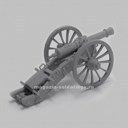 Сборная миниатюра из смолы 8-фунтовое орудие системы Грибоваля 28 мм, Аванпост