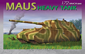 Сборная модель из пластика Д Танк Heavy Tank «Maus» (1/72) Dragon - фото