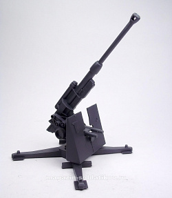 Солдатики из пластика German 88mm w/elevating barrel (gray), 1:32 ClassicToySoldiers