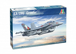 Сборная модель из пластика ИТ Самолет EA-18G Growler (1/48) Italeri