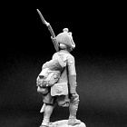 Сборная миниатюра из смолы Рядовой мушкетерских полков на походе (2 головы), Россия 1799, 54 мм, Chronos miniatures