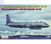 Сборная модель из пластика Самолет-разведчик Ил-20М (1/144) Восточный экспресс - фото