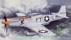 Сборная модель из пластика Самолёт P-51D «Мустанг» , (1:24) Трумпетер