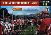 Солдатики из пластика Highlanders Standing Order Arms, (1/72) Strelets - фото
