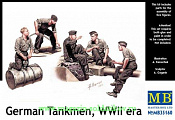 Сборные фигуры из пластика MB 35160 Немецкие танкисты, период Второй мировой войны (1/35) Master Box - фото