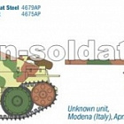Сборная модель из пластика ИТ Самоходка Jagdpanzer 38(T) Hetzer (1/35) Italeri