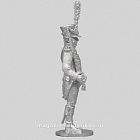 Сборная миниатюра из металла Офицер в кивере. Франция, 1807-1812 гг, 28 мм, Аванпост