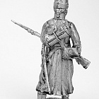 Миниатюра из олова 243 РТ Фузилер гренадерских полков в шинели, 1802-1804 гг., 54 мм, Ратник