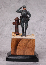 Сборная фигура из смолы SM 3008 Лейтенатн пехоты Вермахта. 1939-1941, 1:35, SOGA miniatures - фото