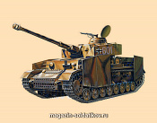 Сборная модель из пластика Немецкий танк Т-IV Н, (1:35) Моделист - фото