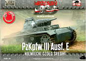 Сборная модель из пластика Pz.Kpfw. II Ausf.E+ журнал, 1:72, First to Fight - фото