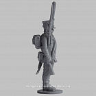 Сборная миниатюра из смолы Унтер-офицер гренадерской роты, Россия 1808-1812 гг, 28 мм, Аванпост
