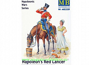 Сборные фигуры из пластика MB 3209 Красный улан Наполеона, серия Наполеоновских войн, (1:32) Master Box - фото