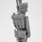 Сборная миниатюра из смолы Гренадёр в шапке, на плечо. Франция, 1807-1812 гг, 28 мм, Аванпост