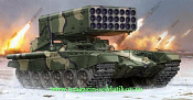 Сборная модель из пластика Russian TOS-1A Multiple Rocket Launcher (1:35) Трумпетер - фото