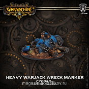 Cygnar Heavy Warjack Wreck Marker Warmachine. Фэнтези - фото