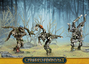 Сборная миниатюра из смолы WOOD ELVES TREE KIN BOX Warhammer - фото
