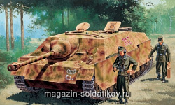 Сборная модель из пластика ИТ Самоходка SD.KFZ.162 Jagdpanzer 4 (1/35) Italeri