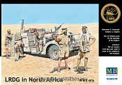 Сборные фигуры из пластика MB 3598 Группа дальней разведки.Северная Африка (1/35) Master Box - фото