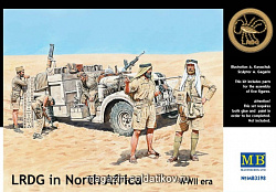 Сборные фигуры из пластика MB 3598 Группа дальней разведки.Северная Африка (1/35) Master Box