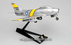 Масштабная модель в сборе и окраске Самолёт F-86F-1-NA, 1953г. (1:72) Easy Model