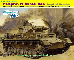Сборная модель из пластика Д Танк Pz.Kpfw.IV Ausf.D (1/35) Dragon