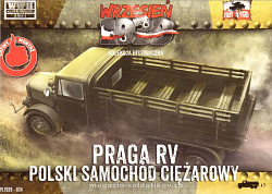 Сборная модель из пластика Praga RV Troop Transporter in Polish Service 1:72, First to Fight