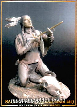 Сборная миниатюра из смолы «Трубка мира», 75 мм, AuthorSculpt