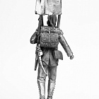 Миниатюра из олова 493 РТ Сержант девятого линейного полка 1799 год, 54 мм, Ратник