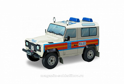 Сборная модель из картона. Land Rover Defender 110 (полиция) (1/24), Умбум