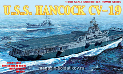 Сборная модель из пластика Д Корабль USS «HAHCOCK» (1/700) Dragon