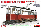 Сборная модель из пластика Европейский трамвай MiniArt (1/35) - фото