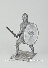 Миниатюра из металла Солдат Восточной Римской Империи 5 век н.э., 54 мм, Магазин Солдатики - фото