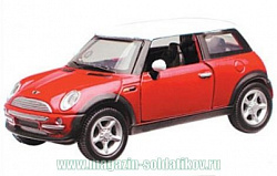 Масштабная модель в сборе и окраске Машина «Mini Cooper», 1:43, Autotime